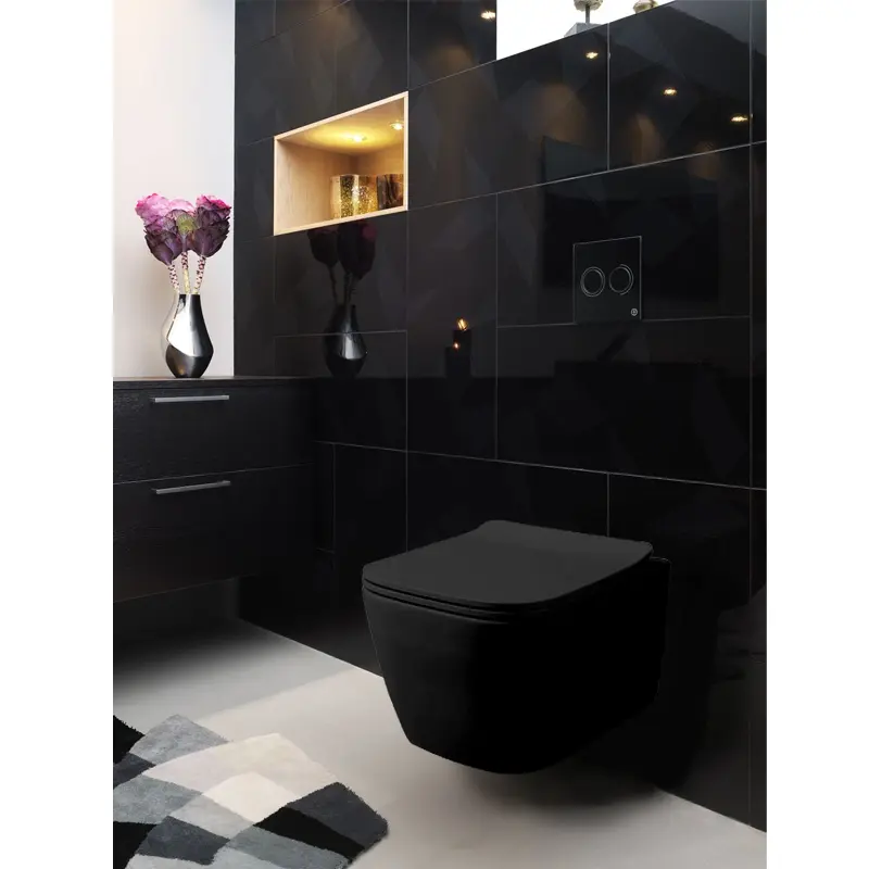 Унитаз подвесной Azario Boca с сиденьем Унитаз подвесной Azario Boca с сиденьем — изображение 2