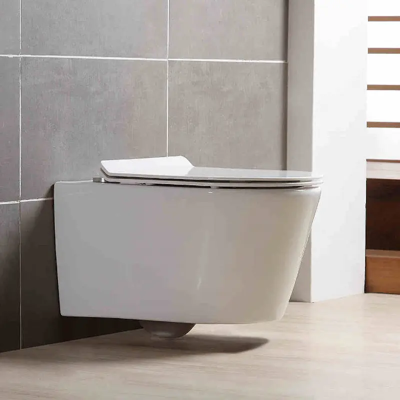 Унитаз подвесной Aquatek Оберон с крышкой-сиденье Белый AQ1363W-00 Унитаз подвесной Aquatek Оберон с крышкой-сиденье Белый AQ1363W-00 — изображение 3