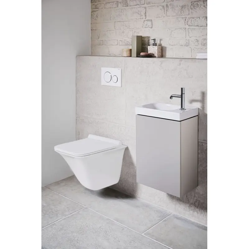 Унитаз подвесной Azario Felice + с сиденьем Белый AZ-0054 Унитаз подвесной Azario Felice + с сиденьем Белый AZ-0054 — изображение 3