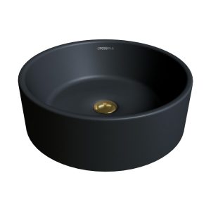 Раковина накладная Grossman Color 41 Черный матовый GR-3013BM Раковина накладная Grossman Color 41 Черный матовый GR-3013BM