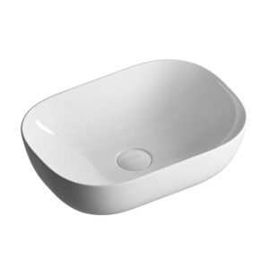 Раковина накладная Grossman Style 46 Белый глянцевый GR-3051 Раковина накладная Grossman Style 46 Белый глянцевый GR-3051