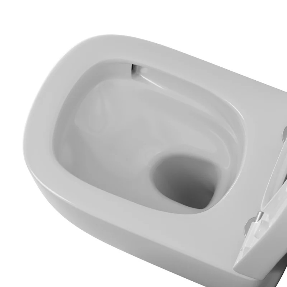 Унитаз подвесной Grossman Tornado с крышкой-сиденье Белый глянцевый GR-4402Q Унитаз подвесной Grossman Tornado с крышкой-сиденье Белый глянцевый GR-4402Q — изображение 4