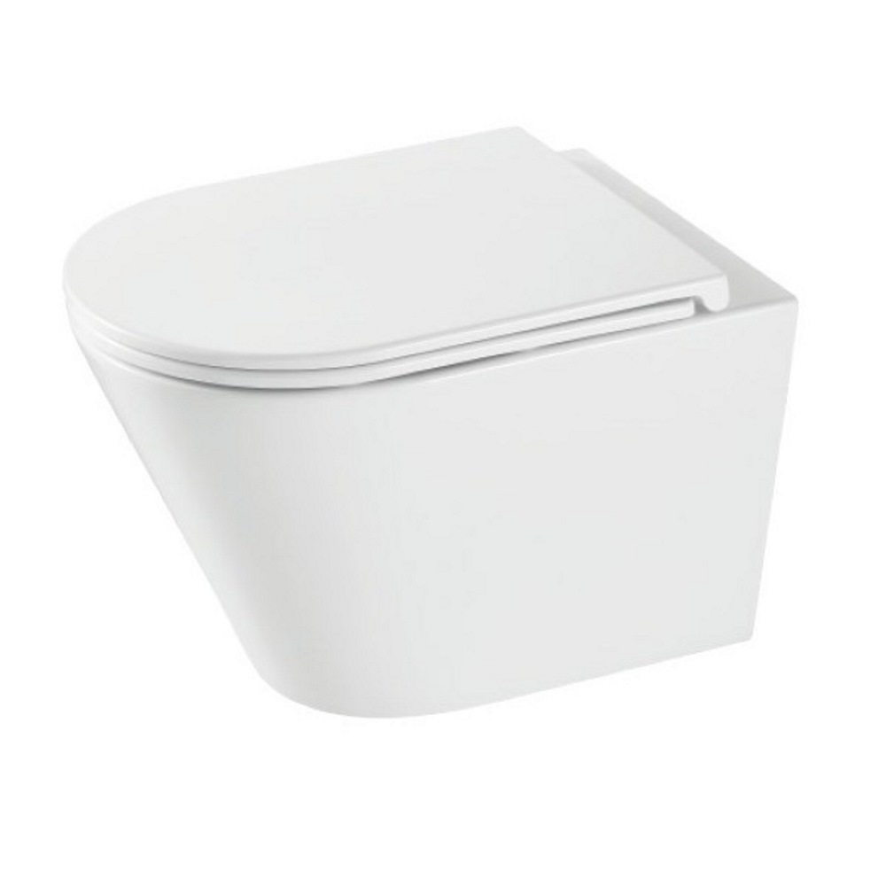 Унитаз подвесной Grossman Tornado с крышкой-сиденье Белый глянцевый GR-4403SQ Унитаз подвесной Grossman Tornado с крышкой-сиденье Белый глянцевый GR-4403SQ