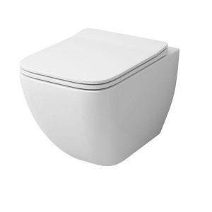 Унитаз подвесной Grossman с крышкой-сиденье Белый глянцевый GR-4447S