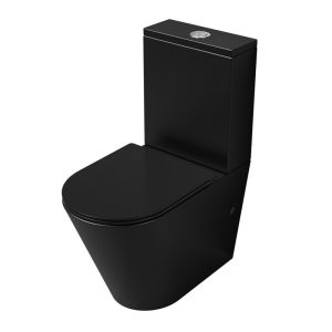 Унитаз-компакт Grossman Tornado Черный матовый GR-4458BMSQ