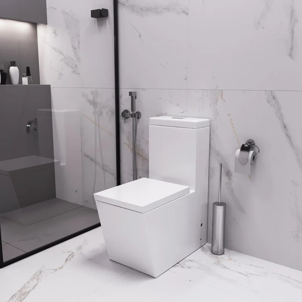 Унитаз-моноблок Grossman Cristal Белый глянцевый GR-4493 Унитаз-моноблок Grossman Cristal Белый глянцевый GR-4493 — изображение 4