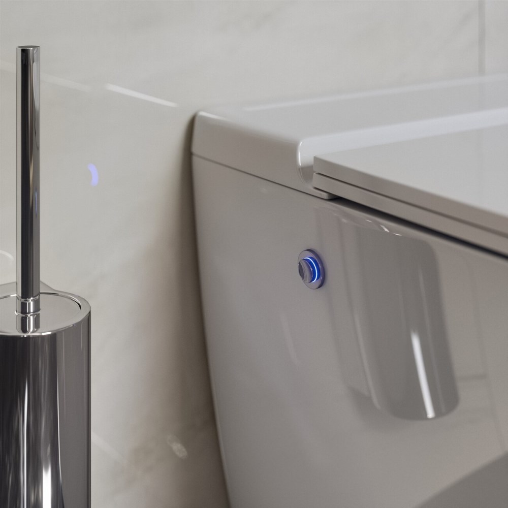 Унитаз подвесной Grossman Impuls с крышкой-сиденье Белый глянцевый GR-5501 Унитаз подвесной Grossman Impuls с крышкой-сиденье Белый глянцевый GR-5501 — изображение 3