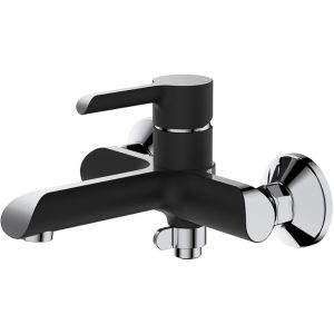 Смеситель для ванны Haiba HB805-7 Черный / Хром HB60805-7