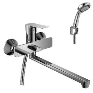 Смеситель для ванны Rossinka RS27 Хром глянцевый RS27-33