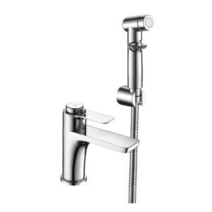 Смеситель с гигиеническим душем Rossinka RS50 Хром глянцевый RS50-15