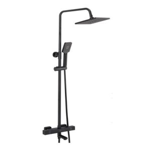 Душевая система Savol S-GR с изливом Черный матовый S-GR90C1-H