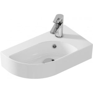 Раковина подвесная Cersanit Cameo 50 равая Белый глянцевый S-UM-CAM45/1-w