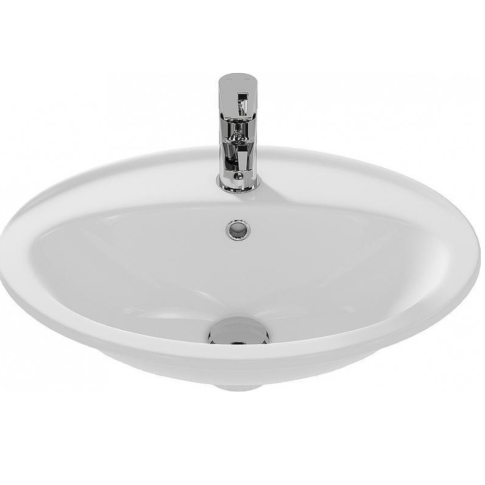 Раковина встраиваемая Cersanit Calla 53,5 Белый глянцевый S-UM-Cl/1-w Раковина встраиваемая Cersanit Calla 53,5 Белый глянцевый S-UM-Cl/1-w — изображение 4