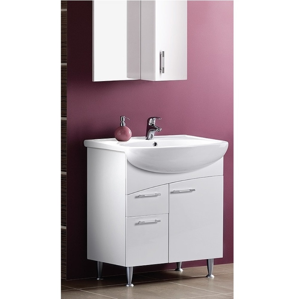 Раковина мебельная Cersanit Erica 54 Белый глянцевый S-UM-ERI55/1-w Раковина мебельная Cersanit Erica 54 Белый глянцевый S-UM-ERI55/1-w — изображение 3