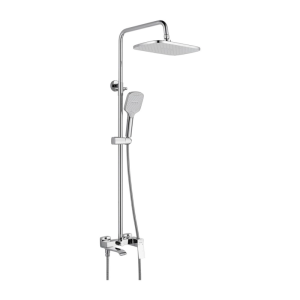 Душевая система Shevanik S40 с изливом Хром глянцевый S4036