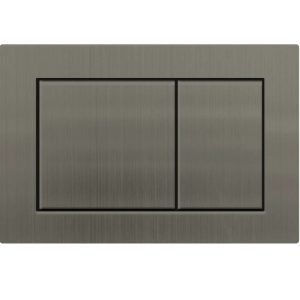 Кнопка смыва Tokito Tatsumaki Square Вороненая сталь TOK-TATSUMAKI-SQ-GM