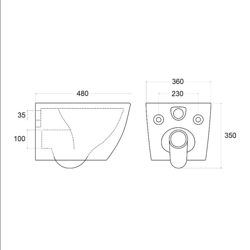 Унитаз подвесной Tokito Tatsumaki Mommo с сиденьем Белый глянцевый TOK-TATSUMAKI-TM Унитаз подвесной Tokito Tatsumaki Mommo с сиденьем Белый глянцевый TOK-TATSUMAKI-TM — изображение 4