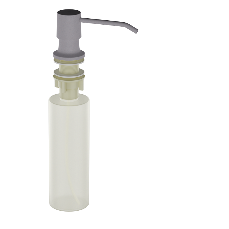 Дозатор для жидких моющий средств Ulgran Quartz UQ-01 Платина UQ-01-04 Дозатор для жидких моющий средств Ulgran Quartz UQ-01 Платина UQ-01-04