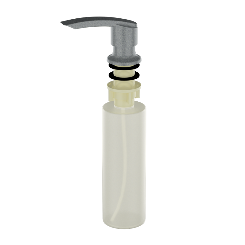 Дозатор для жидких моющий средств Ulgran Classic U-02 Тёмно-серый U-02-309 Дозатор для жидких моющий средств Ulgran Classic U-02 Тёмно-серый U-02-309