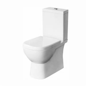 Унитаз-компакт Sanita Luxe Quadro с функцией биде Белый глянцевый WC.CC/Quadro/2-DM.Bidet/WHT.G/S1