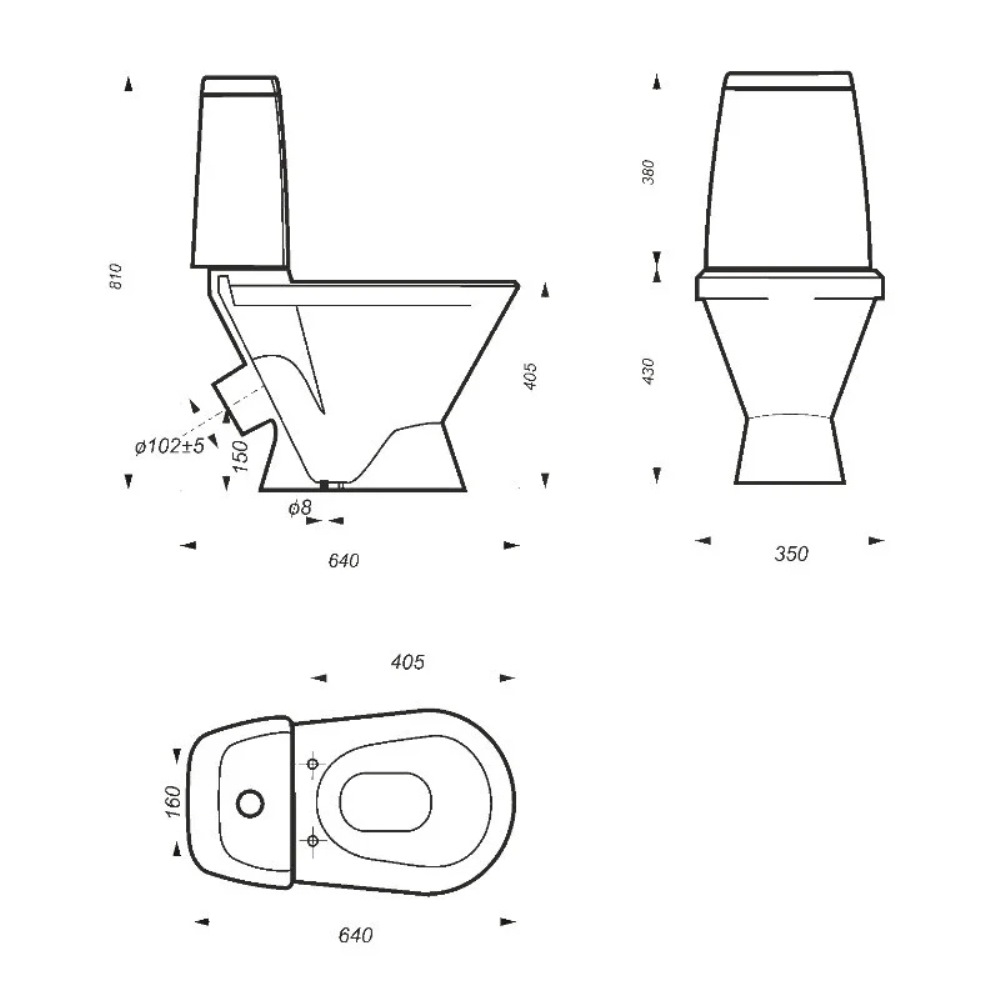 Унитаз-компакт Sanita Самарский Белый глянцевый WC.CC/Samarsky/2-TM/WHT.G/S1 Унитаз-компакт Sanita Самарский Белый глянцевый WC.CC/Samarsky/2-TM/WHT.G/S1 — изображение 5